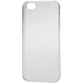 Mobile Phone Cover, no. 5/5S, size 6x12,5 cm, thickness 10 mm, transparent, 1 pc [HOB-41389]