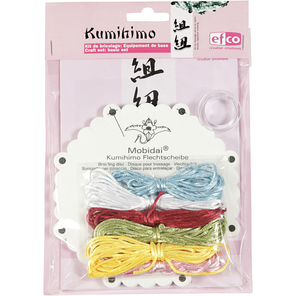 Kumihimo Starter Kit, 1 set [HOB-41592]
