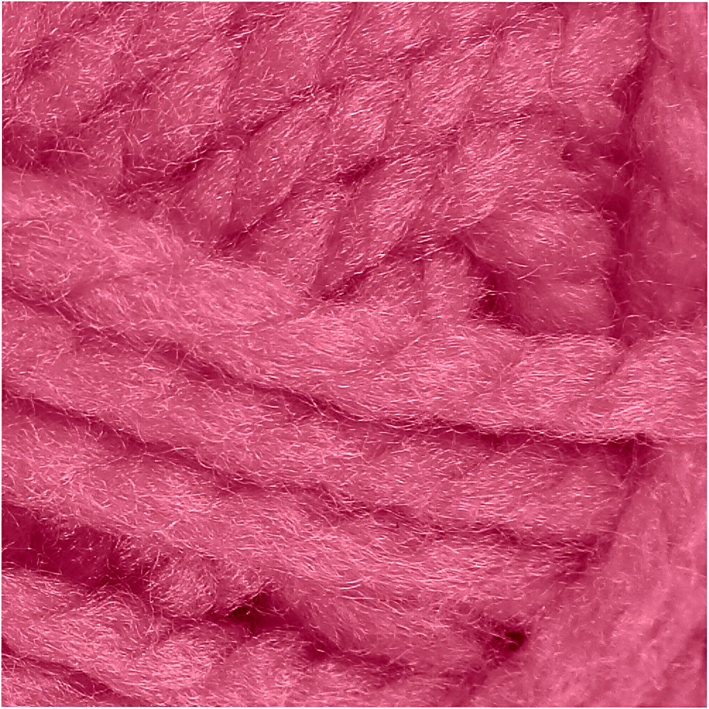 Fantasia Acrylic Yarn, L: 35 M, Maxi, rose, 50 g/ 1 ball [HOB-421871]