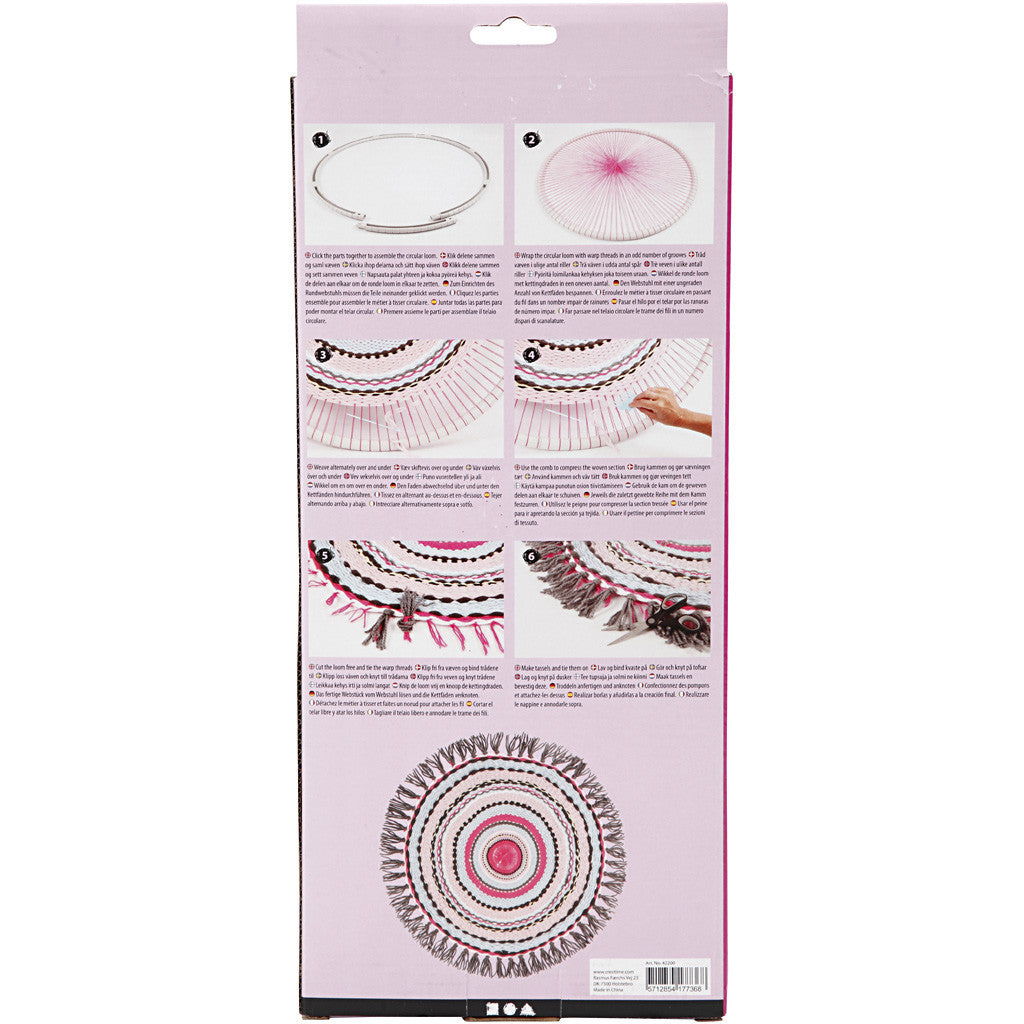 Circular Weaving Frame, dia. 88 cm, 1 pc [HOB-42200]