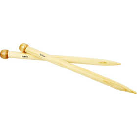 Knitting Needles, L: 35 cm, size 20 mm, 1 pair [HOB-42295]