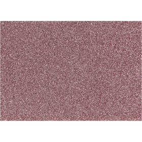 Iron On Foil, A5, sheet 148x210 mm, glitter, light red, 1 sheet [HOB-44333]