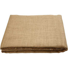 Jute, W: 160 cm, 58 threads per 10cm , 310-330 g, 5 m/ 1 roll [HOB-44603]
