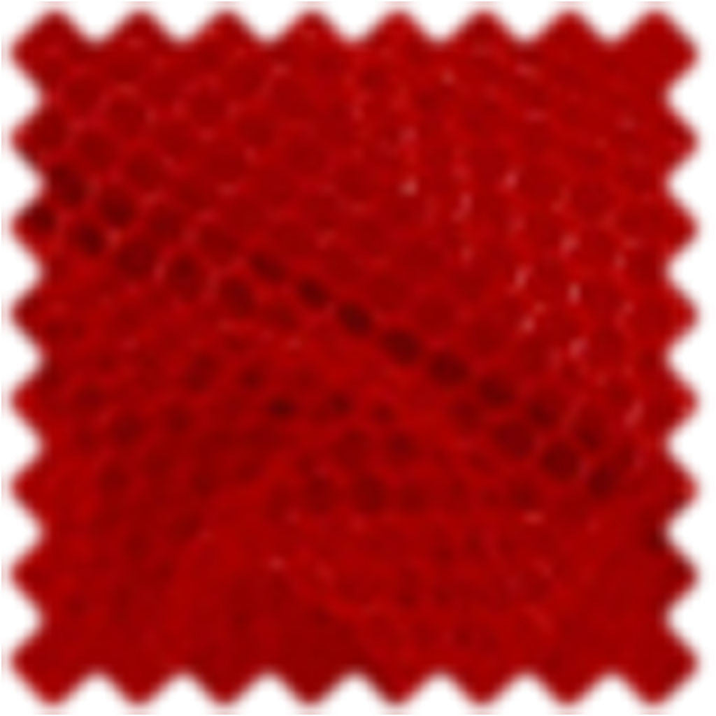 Tulle, W: 50 cm, red, 5 m/ 1 roll [HOB-44615]