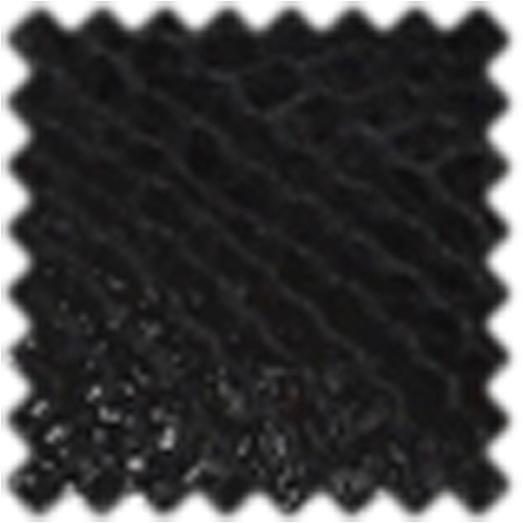 Tulle, W: 50 cm, black, 5 m/ 1 roll [HOB-44619]