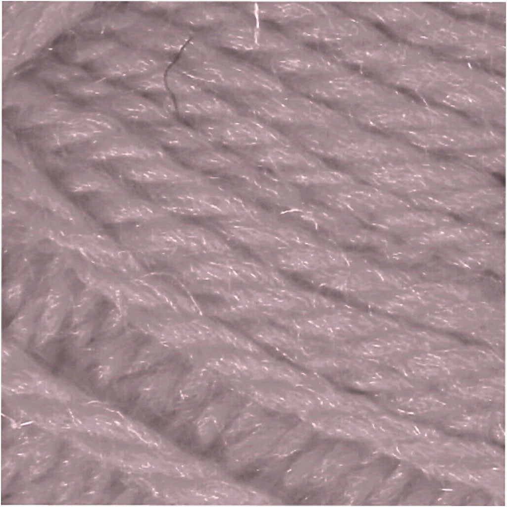 Melbourne Wool Yarn, L: 92 M, light lilac, 50 g/ 1 ball [HOB-44779]