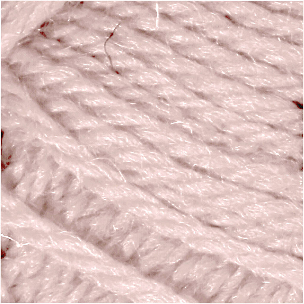 Melbourne Wool Yarn, L: 92 M, light red, 50 g/ 1 ball [HOB-44798]