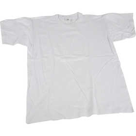 T-shirts, W: 36 cm, size 5-6 years, round neck, 145 g, white, 1 pc [HOB-47204]