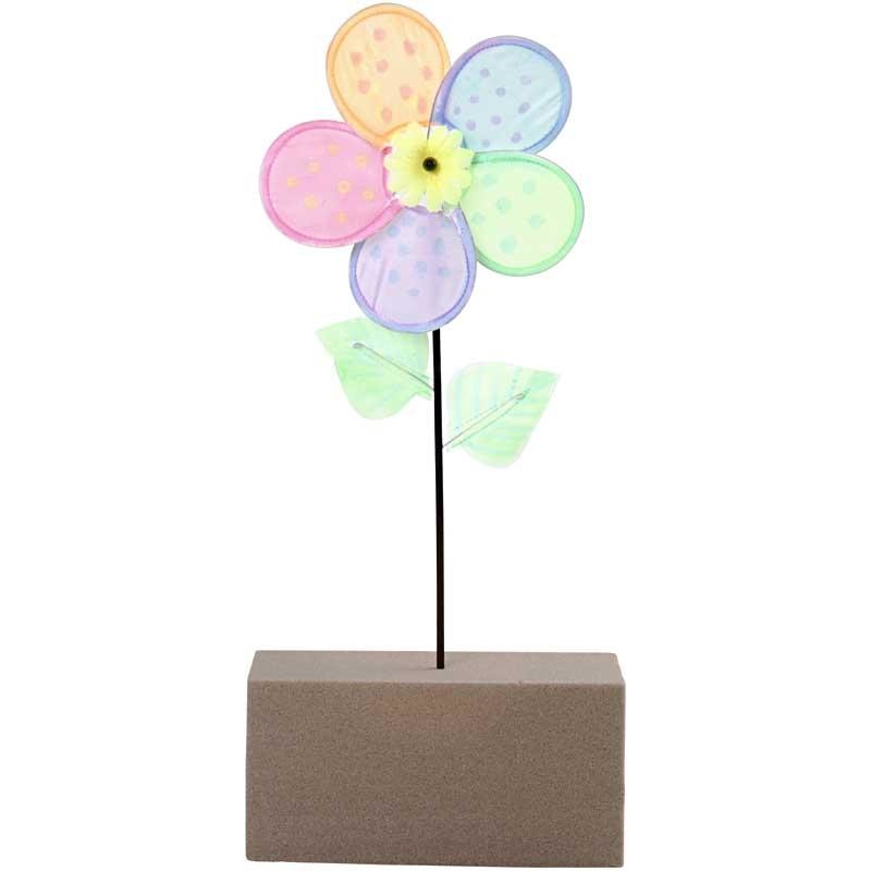 Flower Windmill, dia. 20 cm, 10 pc/ 1 pack [HOB-47420]