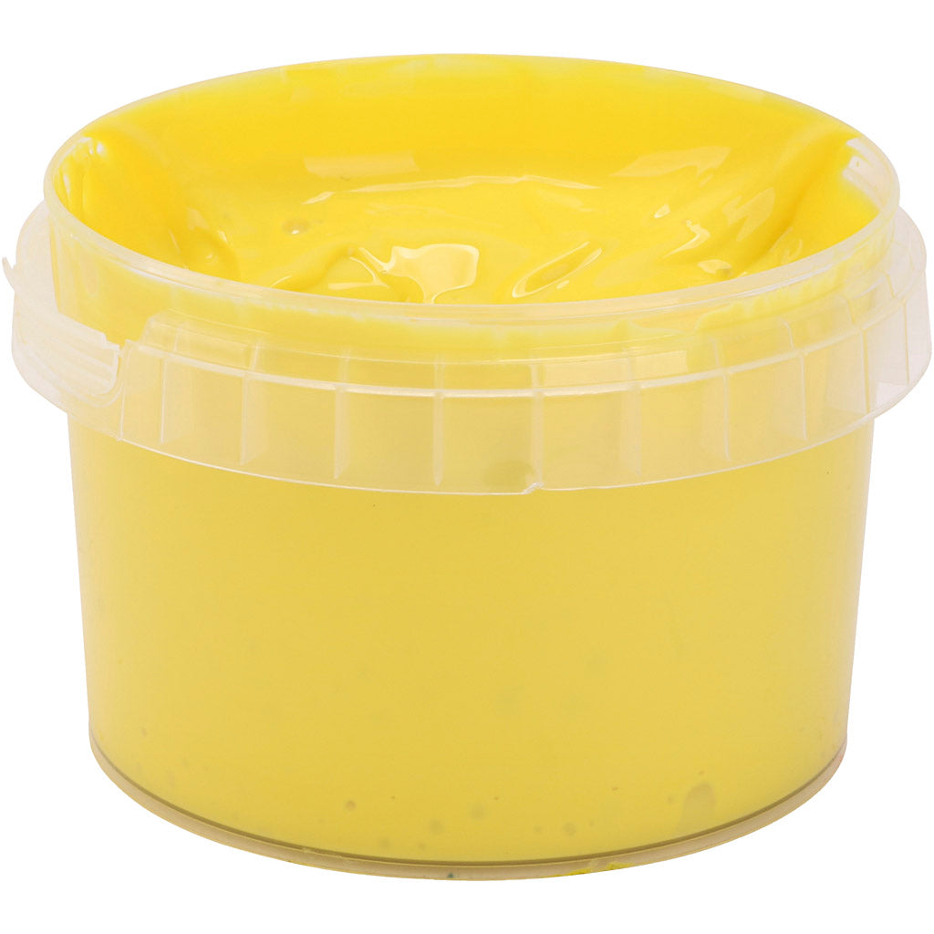 PRIMO Finger Paint, yellow, 250 ml/ 1 bottle
