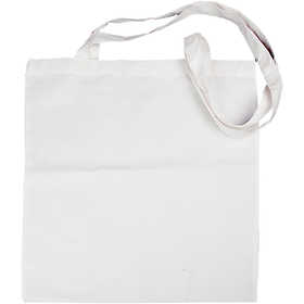 Shopping Bag, size 38x42 cm, 130 g, white, 1 pc [HOB-499000]