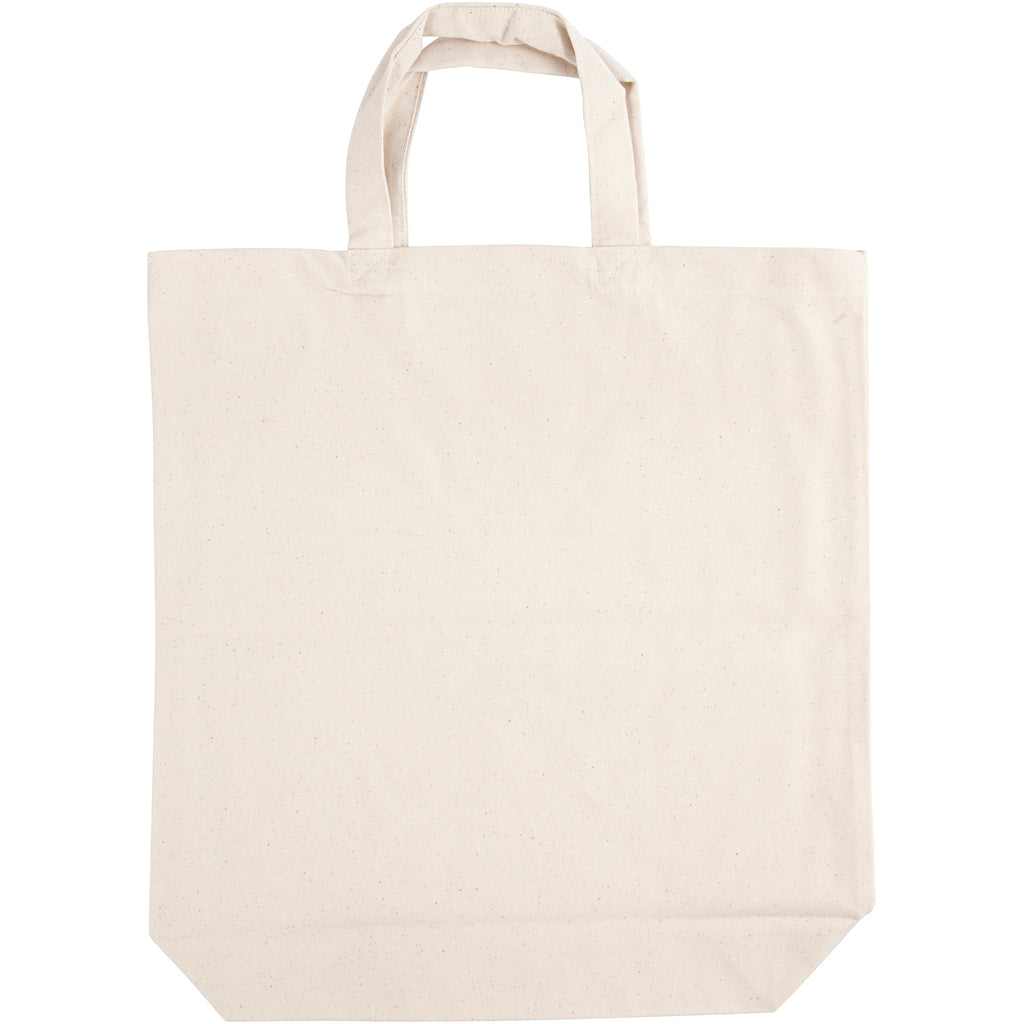 Shopping Bag, size 39x44x10 cm, 310 g, light natural