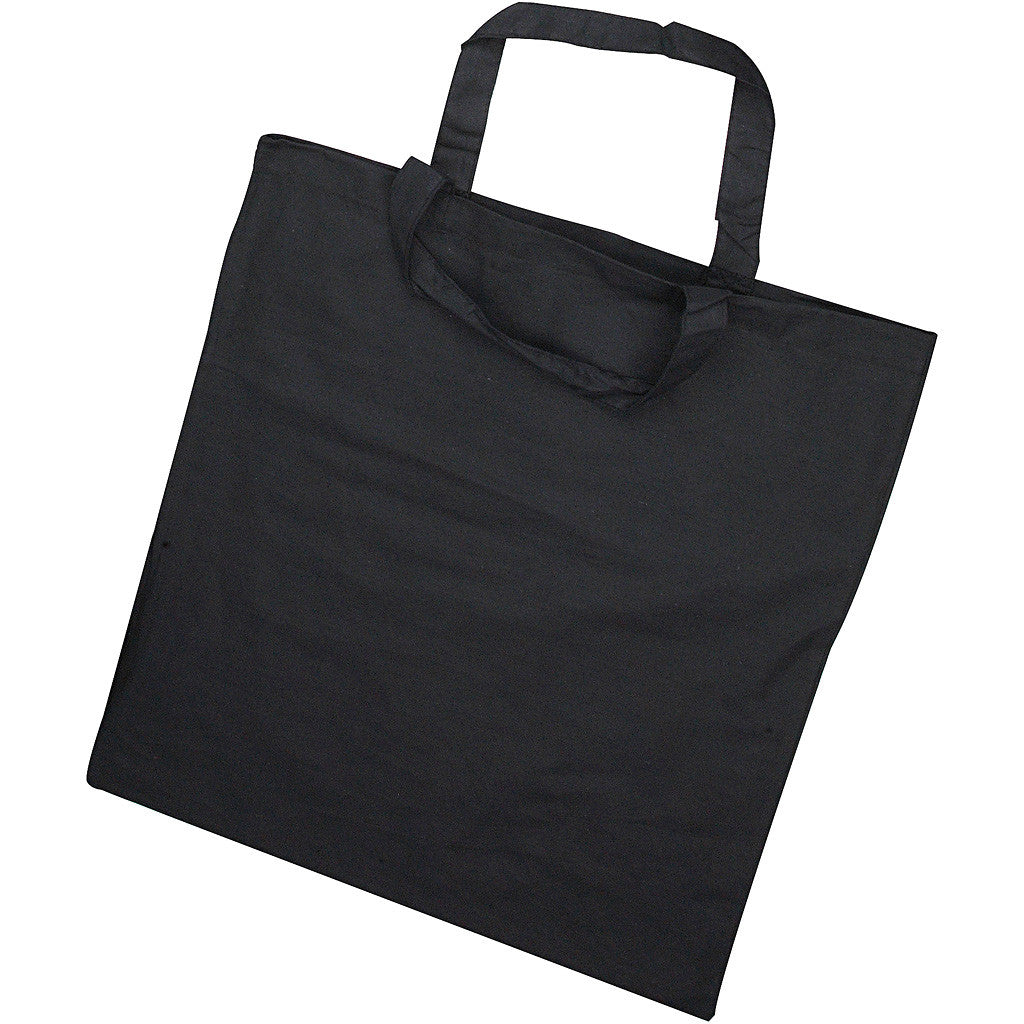 Tote Bag, size 38x42 cm, 135 g, black, 1 pc [HOB-499180]