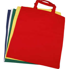 Tote Bag, size 38x42 cm, 135 g, assorted colours, 5 pc/ 1 pack [HOB-499190]