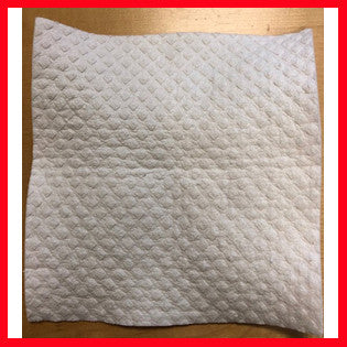 Sponge Cloth, size 17x19,5 cm, off-white, 20 pc/ 1 pack [HOB-41251]