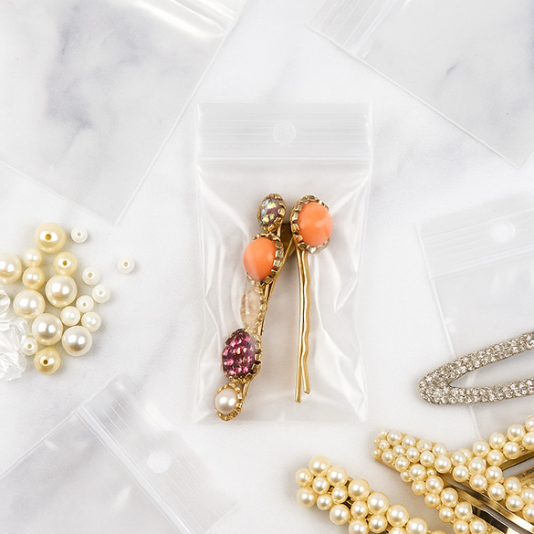 Grip Seal Bags 5x7.5cm PE 100 micron (100 pieces) [4PR23]