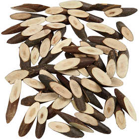 Wood Mix, L: 30 mm, thickness 6 mm, 230 g/ 1 pack [HOB-502110]