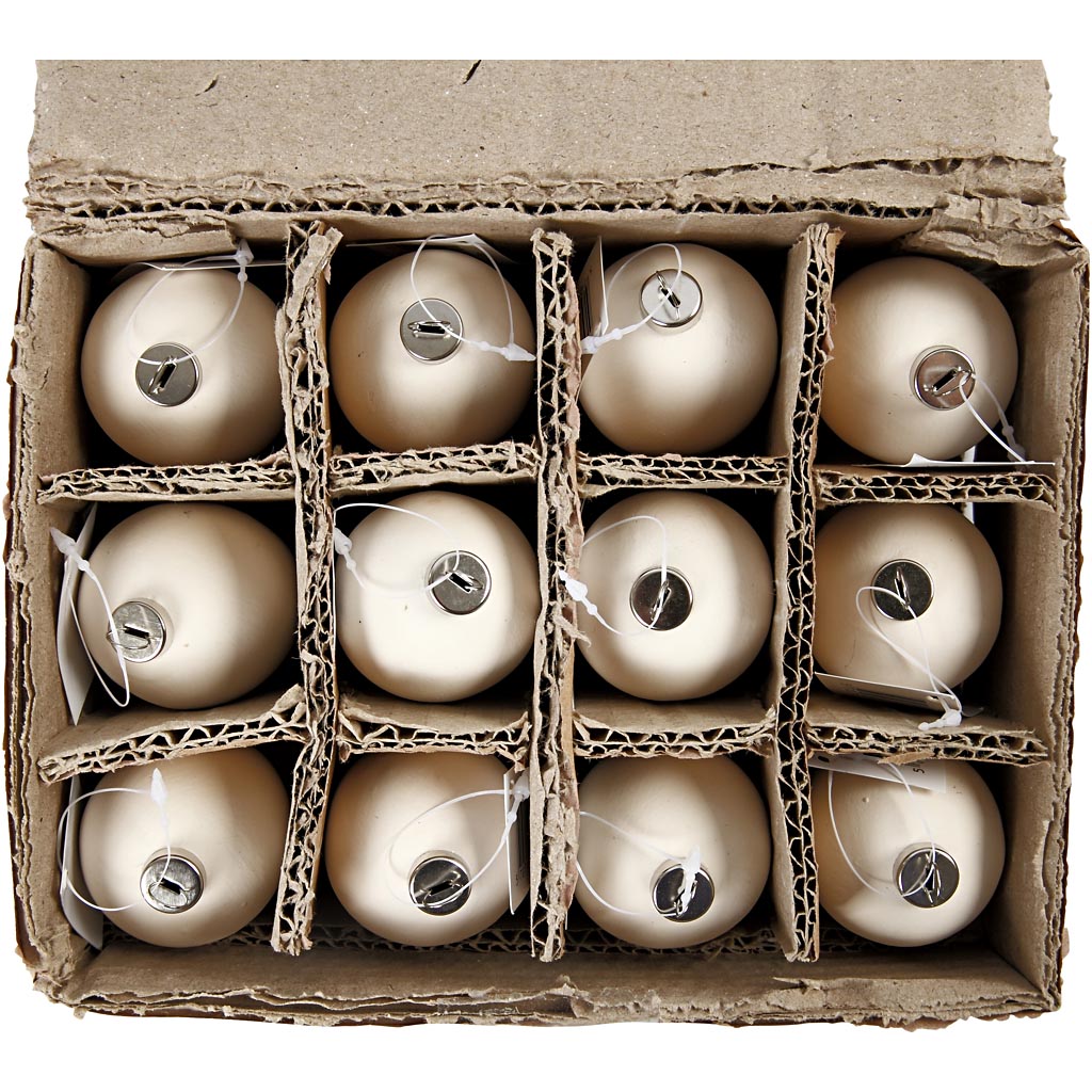 Egg, H: 6 cm, 12 pc/ 1 pack [HOB-50515]