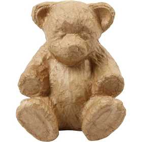 Bear, H: 18 cm, L: 15 cm, 1 pc [HOB-50727]