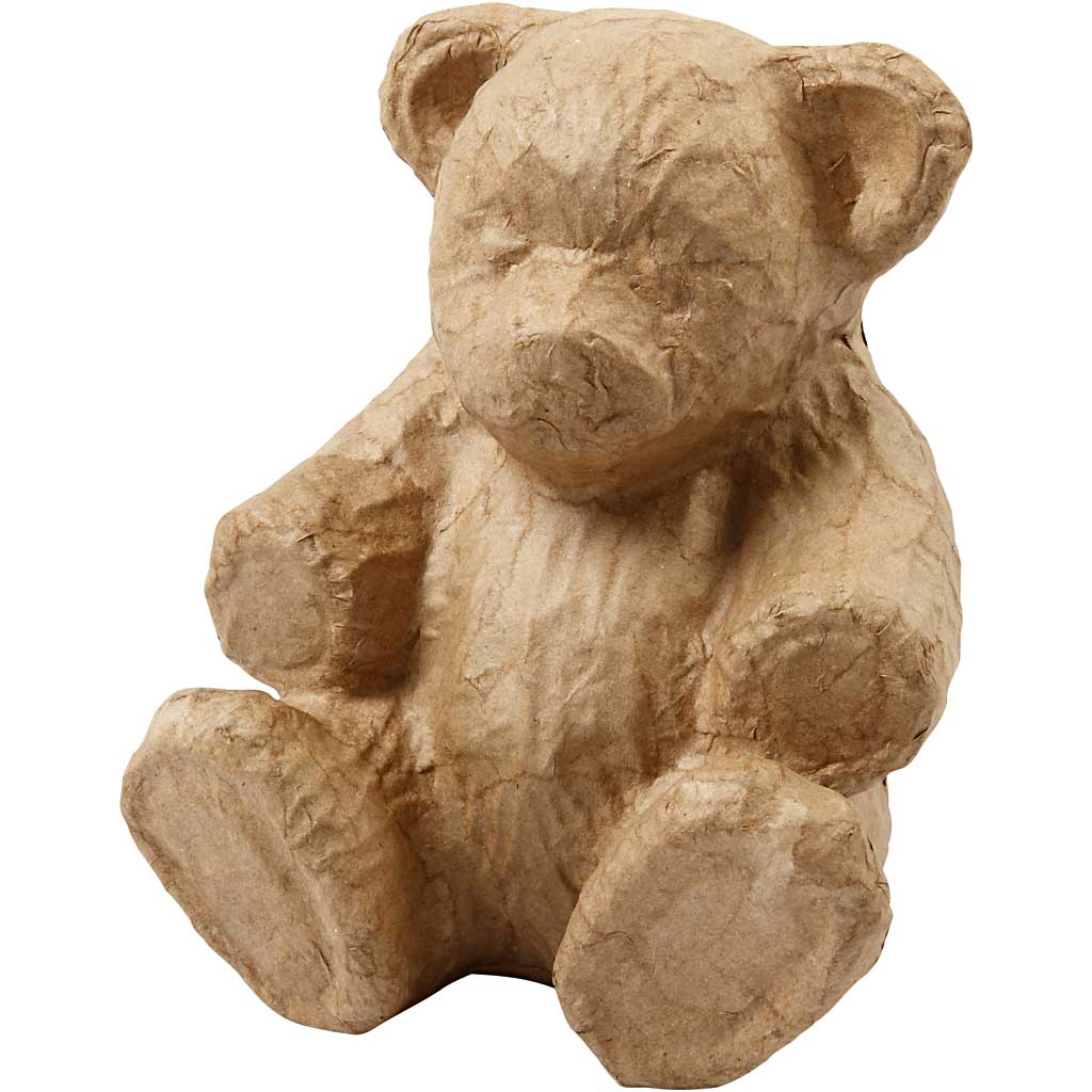 Bear, H: 18 cm, L: 15 cm, 1 pc [HOB-50727]