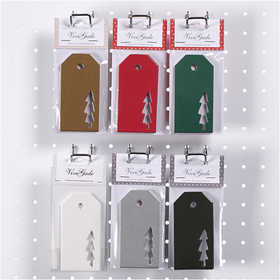 Manila Tags, christmas tree, size 5x10 cm, 300 g, 6x10 pack/ 1 pack [HOB-50982]