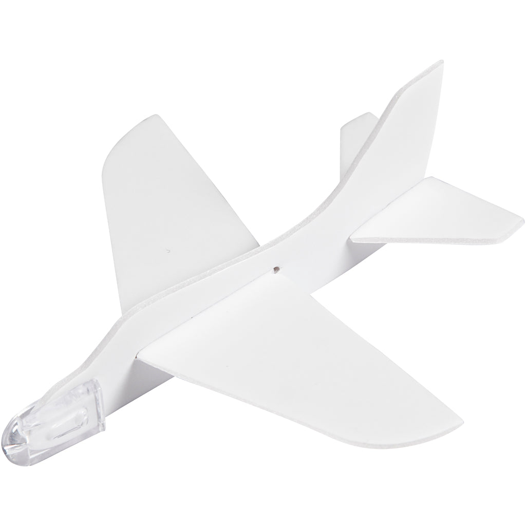 Airplanes, L: 11,5-12,5 cm, W: 11-12 cm, white, 3 pc/ 1 pack [HOB-51233]