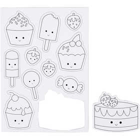 Magnets, Gourmandises, size 14,85x21 cm, 1 sheet [HOB-51237]