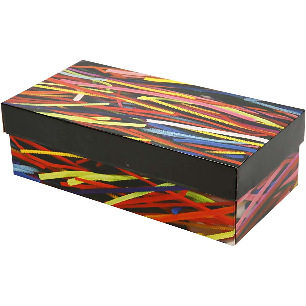 Chenille, L: 30 cm, thickness 4+6+9 mm, assorted colours, 700 asstd./ 1 pack [HOB-51645]