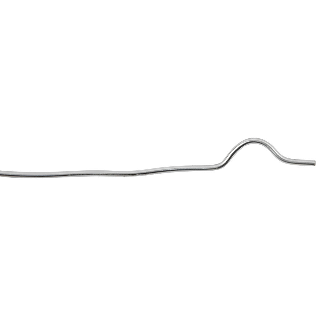 Aluminium Wire, round, thickness 2 mm, silver, 100 m/ 1 roll [HOB-51715]