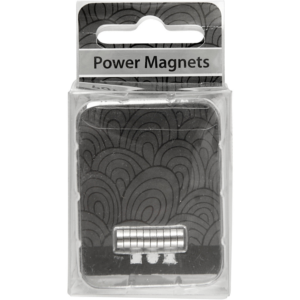 Power magnet ”NdFeB” , dia. 5 mm, thickness 2 mm, 10 pc/ 1 pack [HOB-517911]