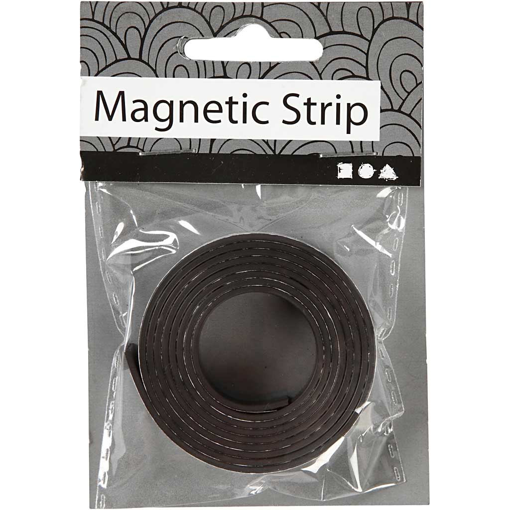 Magnetic Strip, W: 12.5 mm, thickness 1.5 mm, 1m [HOB517940]