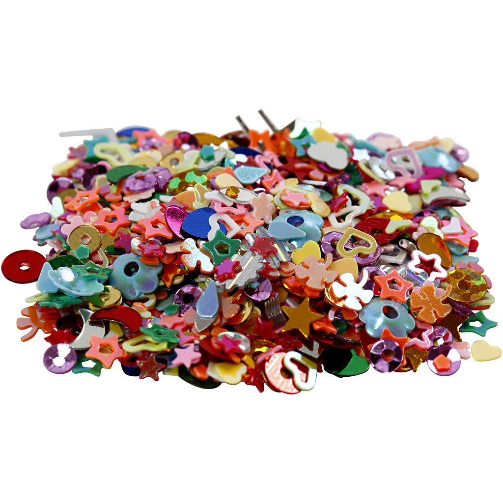 Sequin Sprinkle, size 2-5 mm, 170 g/ 1 pack [HOB-52173]