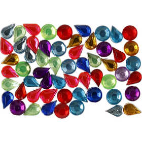 Rhinestones, size 5 mm, 15 g/ 1 pack [HOB-522861]