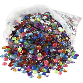 Rhinestones, size 5 mm, 3000 pc/ 1 pack [HOB-52286]
