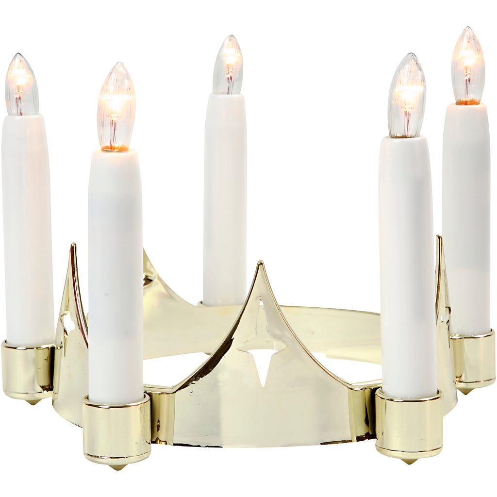 Lucia Crown, H: 14 cm, dia. 15-19 cm, 1 pc [HOB-52368]