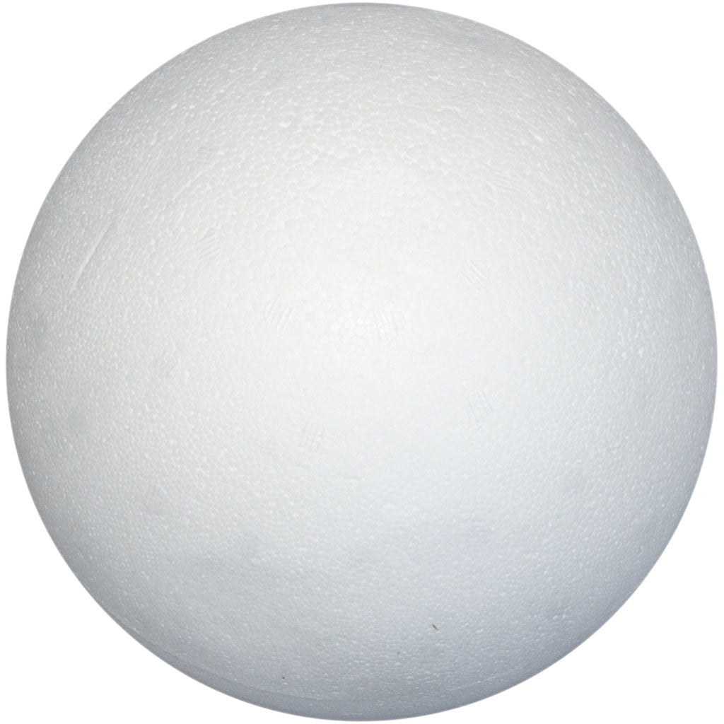 Polystyrene Balls, dia. 14,8 cm, white, 1 pc [HOB-54314]