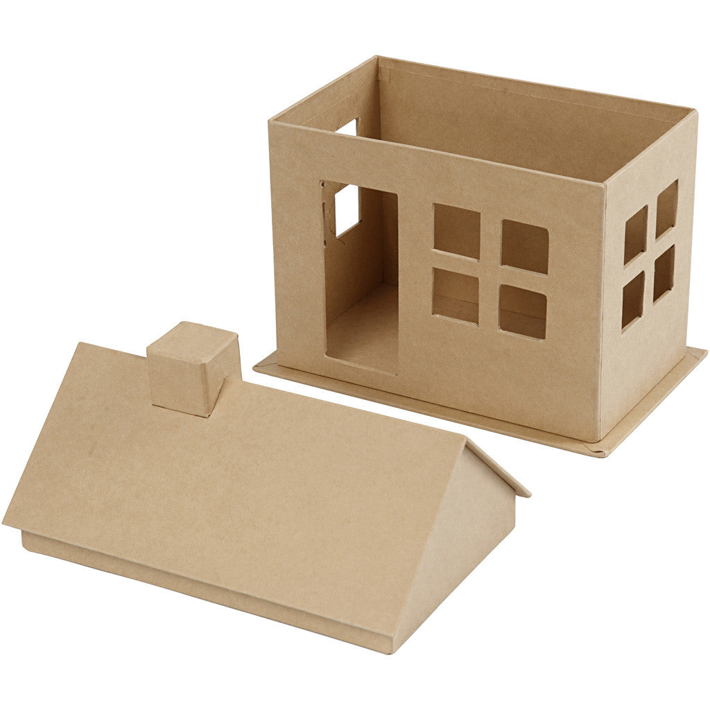 House, H: 23 cm, D. 14,5 cm, L: 22,5 cm, 1 pc [HOB-54903]