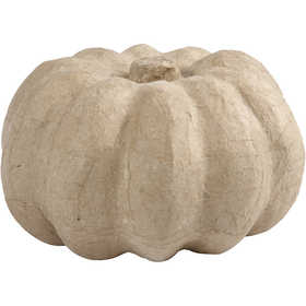 Pumpkin, H: 10 cm, dia. 16 cm, 1 pc [HOB-54909]