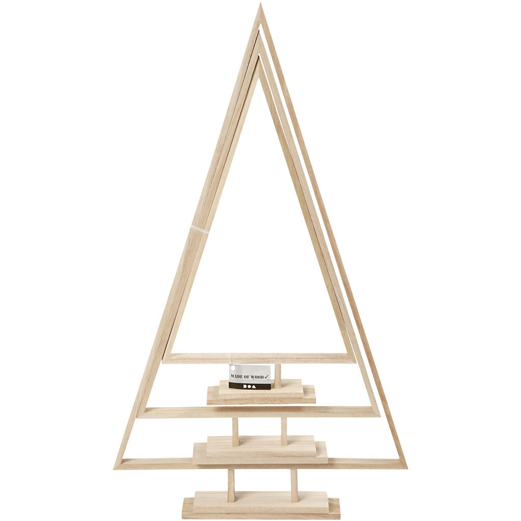 Christmas Trees, H: 40+50+60 cm, W: 22,5+29+35 cm, 3 pc/ 1 pack [HOB-55328]