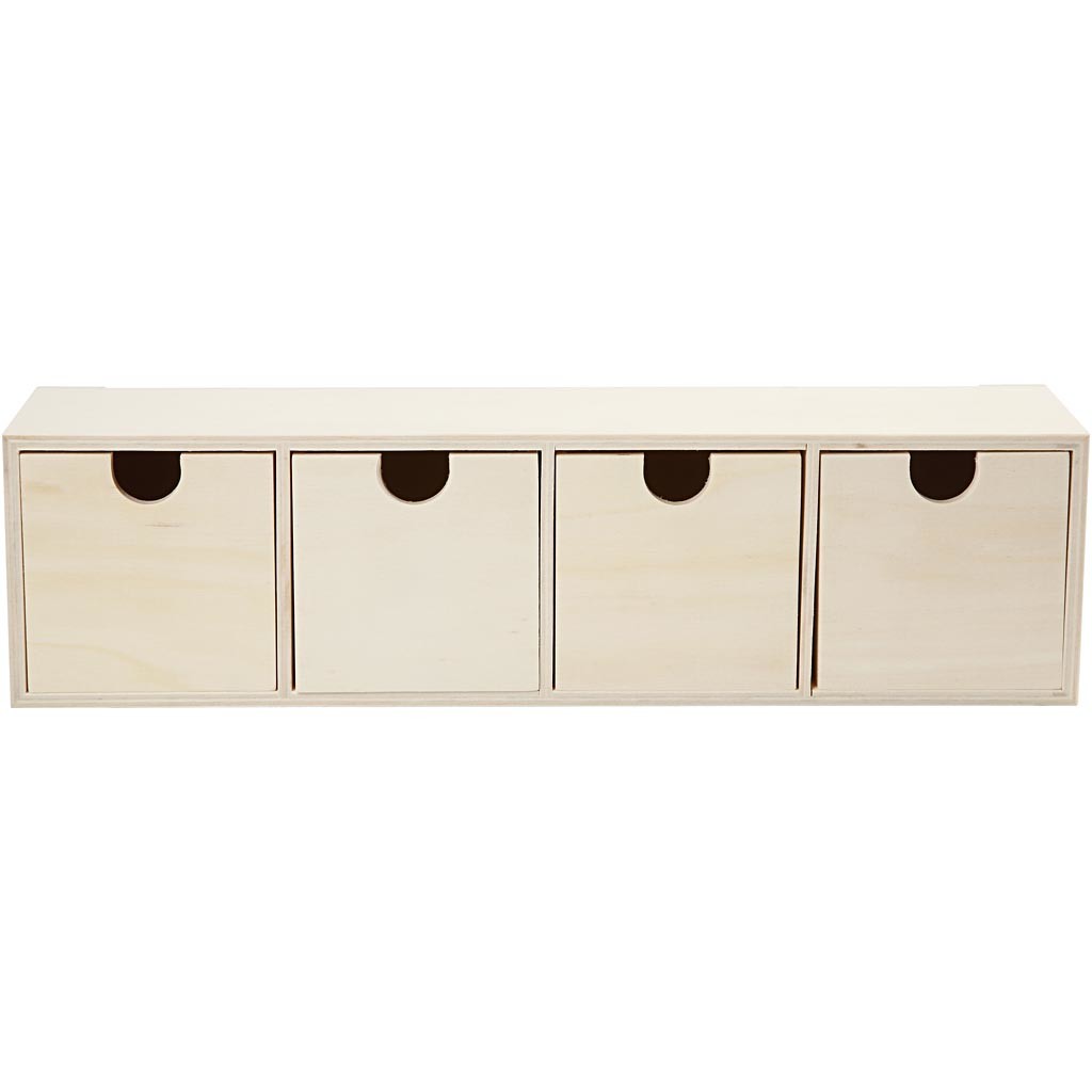 Chest of Drawers, size 9,2x34,7 cm, 1 pc [HOB-55766]