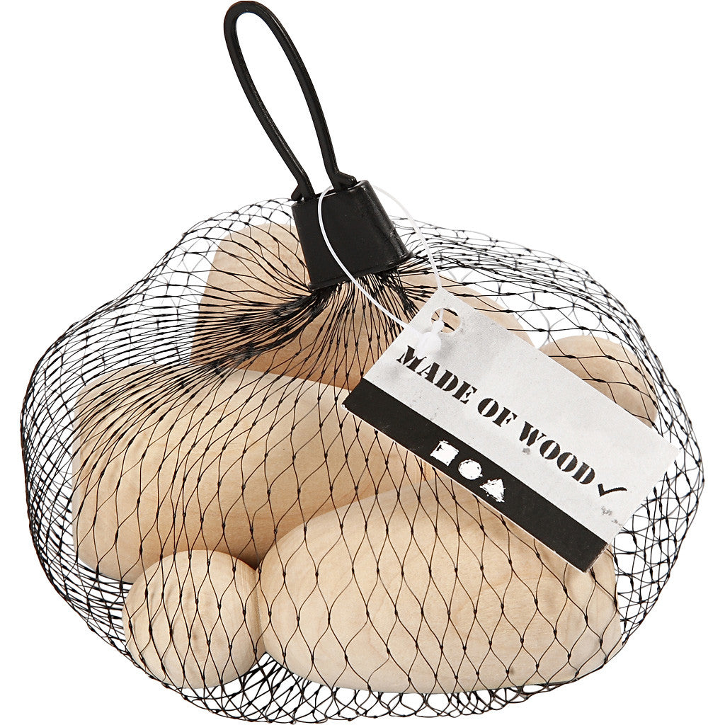 Wooden Figure Body, H: 8 cm, dia. 3,8 cm, 3 pc/ 1 pack [HOB-55973]