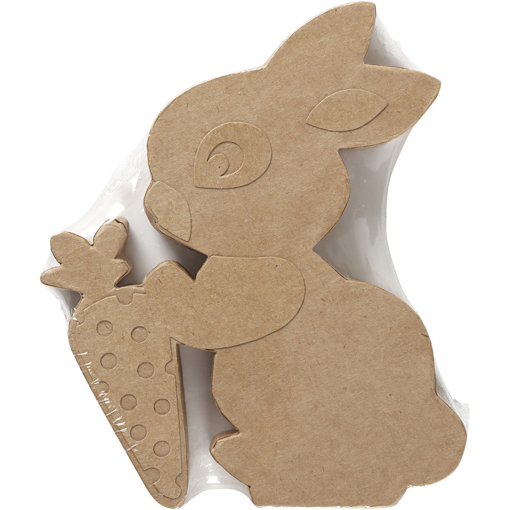 Rabbit, H: 18 cm, D. 2,5 cm, 1 pc [HOB-56180]