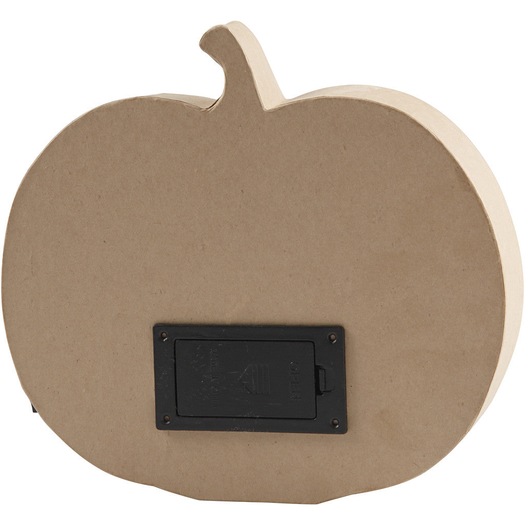 Pumpkin Light, H: 20 cm, D. 4 cm, W: 22 cm, 1 pc [HOB-56195]