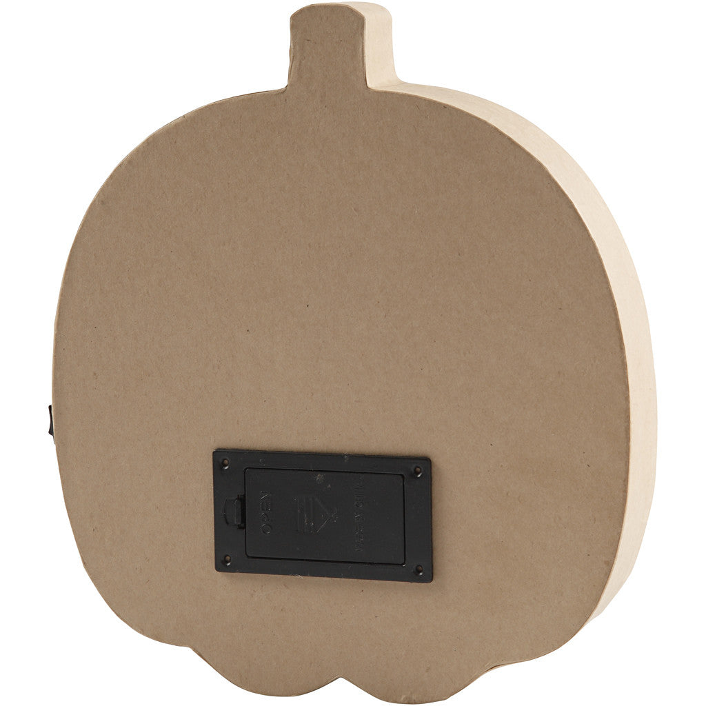 Pumpkin Light, H: 25 cm, D. 4 cm, W: 22 cm, 1 pc [HOB-56196]