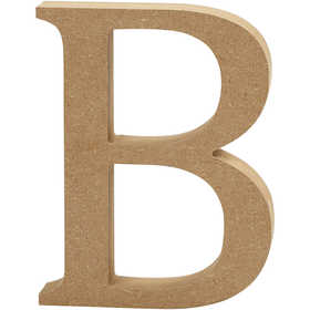 Letter, B, H: 13 cm, thickness 2 cm, 1 pc [HOB-56311]