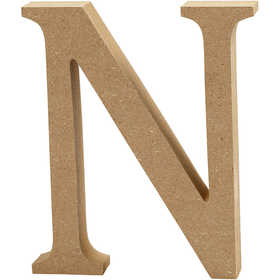 Letter, N, H: 13 cm, thickness 2 cm, 1 pc [HOB-56323]