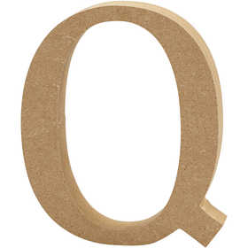 Letter, Q, H: 13 cm, thickness 2 cm, 1 pc [HOB-56326]