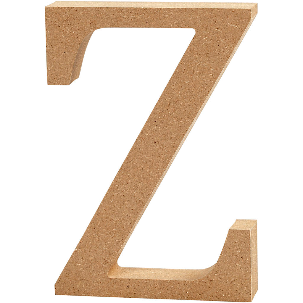 Letter, Z, H: 13 cm, thickness 2 cm