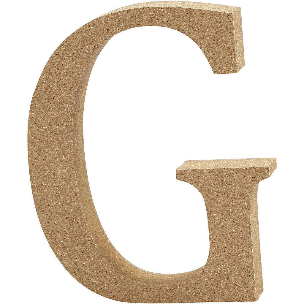 Letter, G, H: 8 cm, thickness 1,5 cm, 1 pc [HOB-56366]