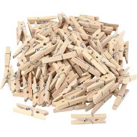 Clothes Pegs, L: 30 mm, W: 3 mm, 100 pc/ 1 pack [HOB-564540]